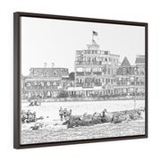 Art Sketch Wall Art Print Cape May Beach Shoreline